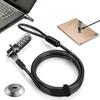 Computer Laptop Cable Lock Slot Plate 6.23ft Cable Security Computer Combination Lock 4 Digital Password Protection Cable Anti Theft Lock and Notebook Other Device view 1