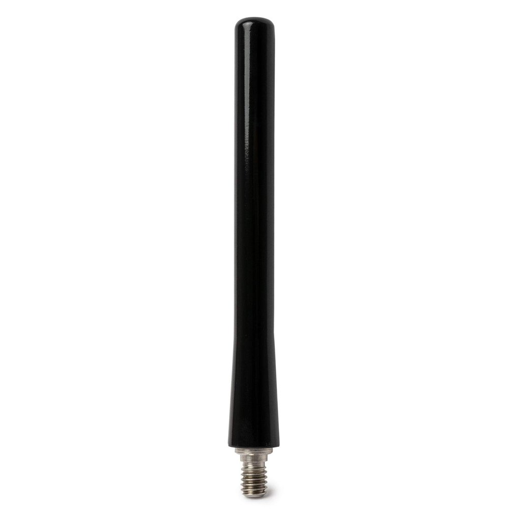 Krator 5-inch Low Profile Antenna Replacement Compatible with Jeep Wrangler (2007-2020) - AM FM Radio Shorty Stubby Antenna Mast Replacement Black