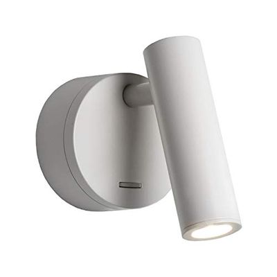 LUMINTURS 3W LED Bedside Reading Light Fixture On/Off Switch Adjustable Nature White
