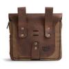 Hide & Drink, Survival Camping Pouch, Belt Loop, Rustic and Handy Tool Bag, Weather Resistant Outdoor Accessories, Traveling Essentials, Waxed Canvas, Handmade, Fatigue view 2