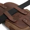 Hide & Drink, Survival Camping Pouch, Belt Loop, Rustic and Handy Tool Bag, Weather Resistant Outdoor Accessories, Traveling Essentials, Waxed Canvas, Handmade, Fatigue view 3