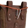 Hide & Drink, Survival Camping Pouch, Belt Loop, Rustic and Handy Tool Bag, Weather Resistant Outdoor Accessories, Traveling Essentials, Waxed Canvas, Handmade, Fatigue view 4