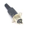 100 Pcs 4 Pin DIN Plug to Female Jack 2 Hole Panel Mount Connector Adapter & DIN Plug Male Connector 4 Pin with Plastic Handle view 2