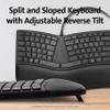 Kensington Pro Fit Ergonomic Wired Keyboard- Black (K75400US) view 2
