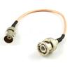 100 Pieces Extension Cord BNC Male Plug to Female Jack Connector Adapter Coax Pigtail Cable RG316 15cm view 1