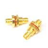 100 Pieces SMA Adapter SMA Female Jack to SMA Jack Female Bulkhead Panel Mount O-Ring Straight Connector view 2