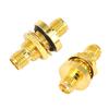 100 Pieces SMA Adapter SMA Female Jack to SMA Jack Female Bulkhead Panel Mount O-Ring Straight Connector view 4
