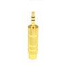 100 Pieces 6.35mm Female to 3.5mm Male Gold Plated Headphone Stereo Audio Jack Adapter Earphone Plug view 2