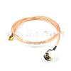 10 Pieces SMA to N Connector Nickeled N Plug to Gold Plated SMA Plug Connector 2 M RG316 Pigtail Extension Cable view 1