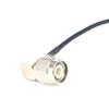 100 Pieces TNC Male Rightangle to TNC Female Coaxial Adapter Pigtail Jumper Cable 20CM RG174 view 1