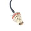 100 Pieces TNC Male Rightangle to TNC Female Coaxial Adapter Pigtail Jumper Cable 20CM RG174 view 2