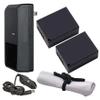 Digital Nc High Capacity 'Intelligent' Batteries for Fujifilm X-A2 (2 Units) + AC/DC Travel Charger view 1