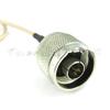 100 Pieces Extension Cable Straight SMA Male Plug to N Male Plug Connector Pigtail Cable RG316 30CM view 1