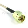 100 Pieces Extension Cable Straight SMA Male Plug to N Male Plug Connector Pigtail Cable RG316 30CM view 2