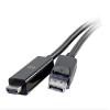 10ft DisplayPort Male to HDMI Male Active Adapter Cable - 4K 60Hz view 3