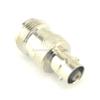 100 Pieces N to BNC Connector Adapter N Female to BNC Jack Female Straight Nickelplated Connector view 3