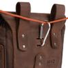 Hide & Drink, Survival Camping Pouch, Belt Loop, Rustic and Handy Tool Bag, Weather Resistant Outdoor Accessories, Traveling Essentials, Waxed Canvas, Handmade (Honey Bourbon) view 4