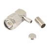 100 Pieces TNC Male Plug 90 Degree Crimp RG58 RG142 LMR195 RG400 Cable Right Angle Connector view 3