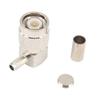 100 Pieces TNC Male Plug 90 Degree Crimp RG58 RG142 LMR195 RG400 Cable Right Angle Connector view 4