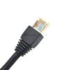 10 Pieces 6.5FT RJ45 Male to Female CAT 6 Ethernet LAN Network Extension Cable with Screws view 2
