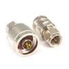 10 Pieces N to F Adapter N Female to F Male Straight Connector + N to F N Male to British F Male Plug Straight Connector Adapter view 2