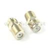 (100pcs/lot) F Female Jack to Female Jack Coaxial Barrel Coupler Adapter Connector Coax Cable RG6 F81 3GHz view 2