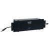 Lowell KOP-L-PSW Knockout Panel with LED Lighting; 10-Inch Wide Steel Panel; Power Supply (12VDC, 1A Output) Included; Proximity Switch for Automatic Activation; Black Powder Epoxy Finish view 1