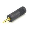 100 Pieces Stereo Audio Adapter 6.5 mm Plug Female to 3.5 mm Jack Male Connector Adapter view 3