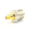 100 pcs PL259 UHF Female Jack Nickelplated to SMA Jack Female Goldplated Connector Adapter view 4