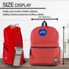 BAZIC PRODUCTS School Backpack 16" Red, Lightweight School Bag Padded Back & Adjustable Strap for Students, Travel Bag Fit A4 Notebook, 12-Pack view 2