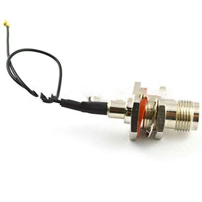 (10 Pieces/lot) Extension Cord RP TNC Female (Male pin) Bulkhead O-Ring to UFL/IPX Female Jack Connector Pigtail Cable