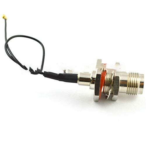 (10 Pieces/lot) Extension Cord RP TNC Female (Male pin) Bulkhead O-Ring to UFL/IPX Female Jack Connector Pigtail Cable