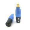 10 X RCA Male to XLR Plug Male pin Adaptor + 3 Pin XLR Female to RCA Plug Adapter Audio Connector view 1