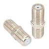 100 Pieces F Female to F Female Jack Socket Connector for Connecting TV Satellite Receiver VCR Cable Modem Off-air Antenna view 4
