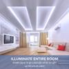 Govee White LED Strip Lights, Upgraded 16.4ft Dimmable LED Light Strip 6500K Bright Daylight White, Strong Adhesive, 300 LEDs Flexible Tape Lights for Mirror, Kitchen Cabinet, Bedroom, Christmas Decor view 2