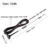 uxcell GSM GPRS WCDMA LTE Antenna 3G 4G 12dBi RG174 700-2700MHz SMA Male Extension Cable 5 Meter Omni Direction with Magnetic Base view 2