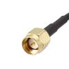 uxcell GSM GPRS WCDMA LTE Antenna 3G 4G 12dBi RG174 700-2700MHz SMA Male Extension Cable 5 Meter Omni Direction with Magnetic Base view 4