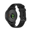 Compatible with Garmin Vivoactive 4/Venu 2/Forerunner 255 Bands Silicone Strap Sport Wristband for Vivoactive 4/Venu 2/Forerunner 255 Watch Band (Not for 4s/2s/255s) (Black) view 1