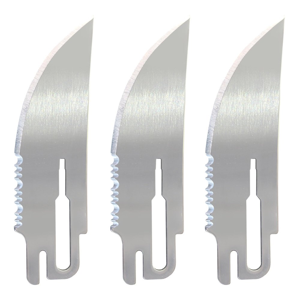 Havalon Talon Fish Serrated Replacement Blades 3 Pack