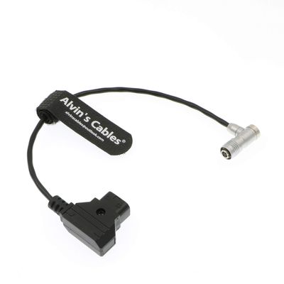 Alvin's Cables Portkeys BM5 BM7 Monitor Power Cable 4 Pin Female Right Angle to D-Tap