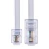 Keple 10m RJ11 to RJ45 Cable RJ11 to RJ45 Cable Phone Telephone Cord RJ11 6P4C to RJ45 8P8C Connector Plug Cable for Landline Telephone (White) view 2