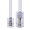 Keple 10m RJ11 to RJ45 Cable RJ11 to RJ45 Cable Phone Telephone Cord RJ11 6P4C to RJ45 8P8C Connector Plug Cable for Landline Telephone (White) view 3