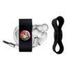 GRAPHICS & MORE DC Super Hero Girls Girl Group Headphone Earbud Cord Wrap - Charging Cable Manager - Wire Organizer Set of 2 - White view 2