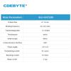 EBYTE Full Duplex 433MHz TCXO rf Module E62-433T20D Long Range Wireless Transceiver iot FEC UART rf Transmitter and Receiver view 4