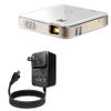 BoxWave Charger Compatible with Kodak Luma 150 Portable Wireless Projector - Wall Charger Direct (15W), Rapid Charge Your Device with Built-in 3ft Cable view 1