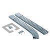 Bachmann Cable Guiding System Flex II Set Silver 930.023, Silver, W125899527 (Set Silver 930.023, Silver, 0.75 m, 55 mm, 55 x 750 x 22 mm) view 1