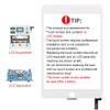 A-MIND For IPad Mini 4 A1538 A1550 Touch Screen Replacement Parts,(Not LCDNO Home Button) With Screen Protector+Repair Tools(White) view 2