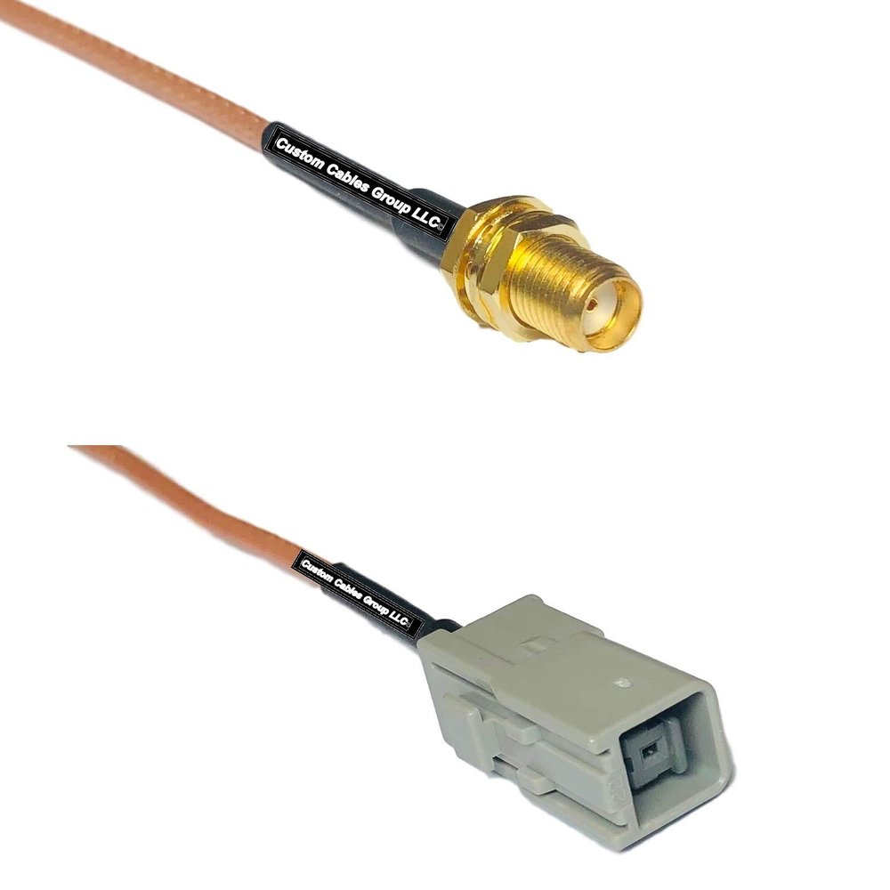 1 feet RG316 SMA Female to GT5-1S RF Pigtail Coaxial Cable