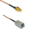 1 feet RG316 SMA Female to GT5-1S RF Pigtail Coaxial Cable view 1