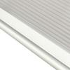 Thaisan7 Window Door Deck Shelter Sunshade Polycarbonate Canaopy for Outdoor Manaual Patio Awning Home Liveing Room Decore Improvement-200Lx100Wx25cmH Transparent + Gray Bracket view 3
